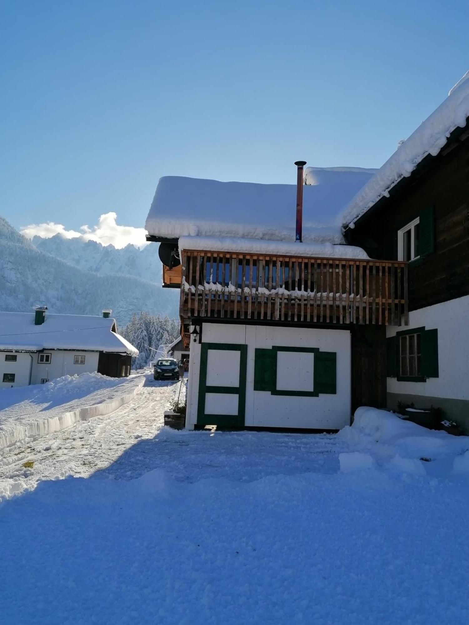 Ferienhaus Asterbach Gosau Bagian luar foto
