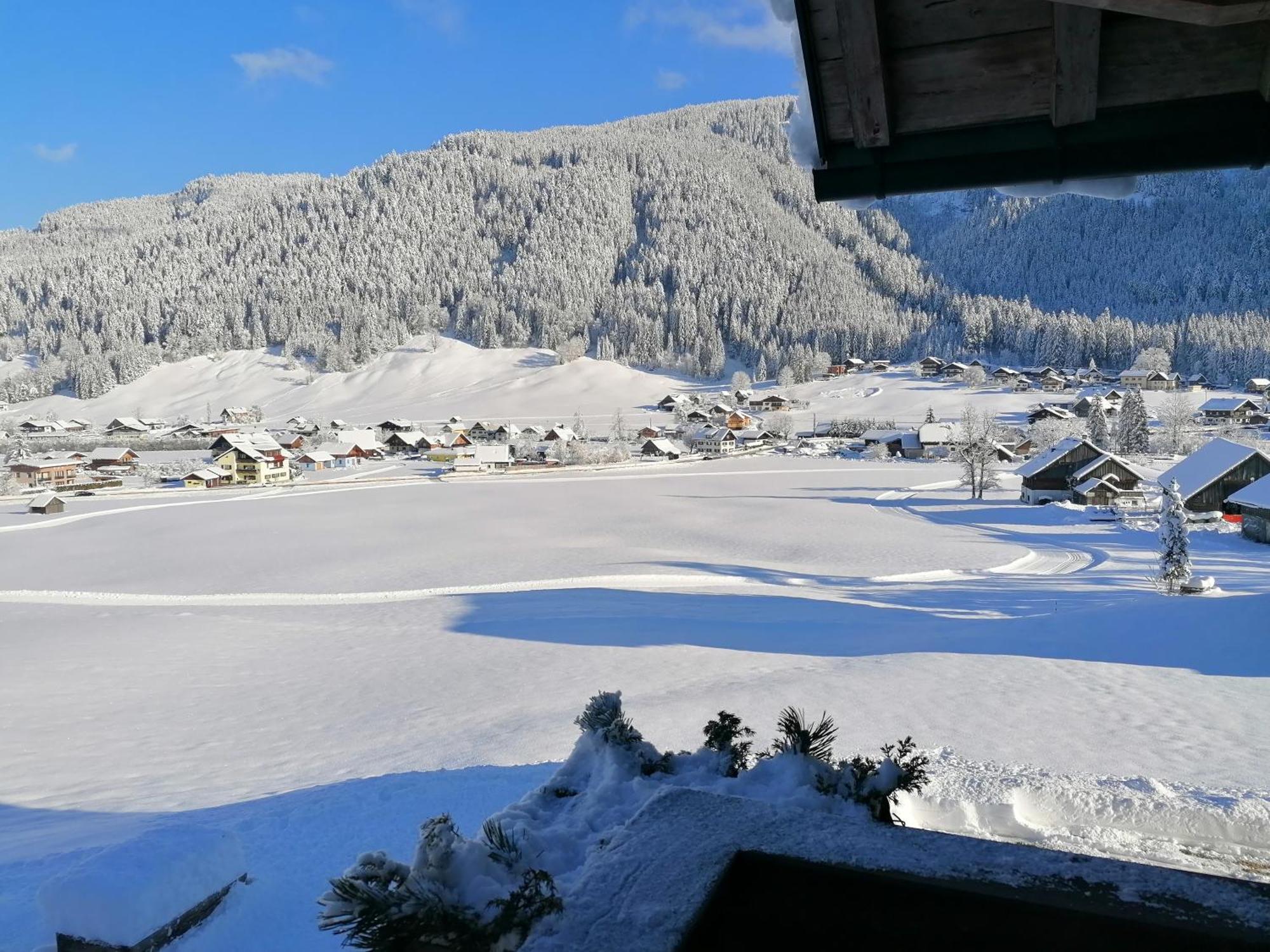 Ferienhaus Asterbach Gosau Bagian luar foto