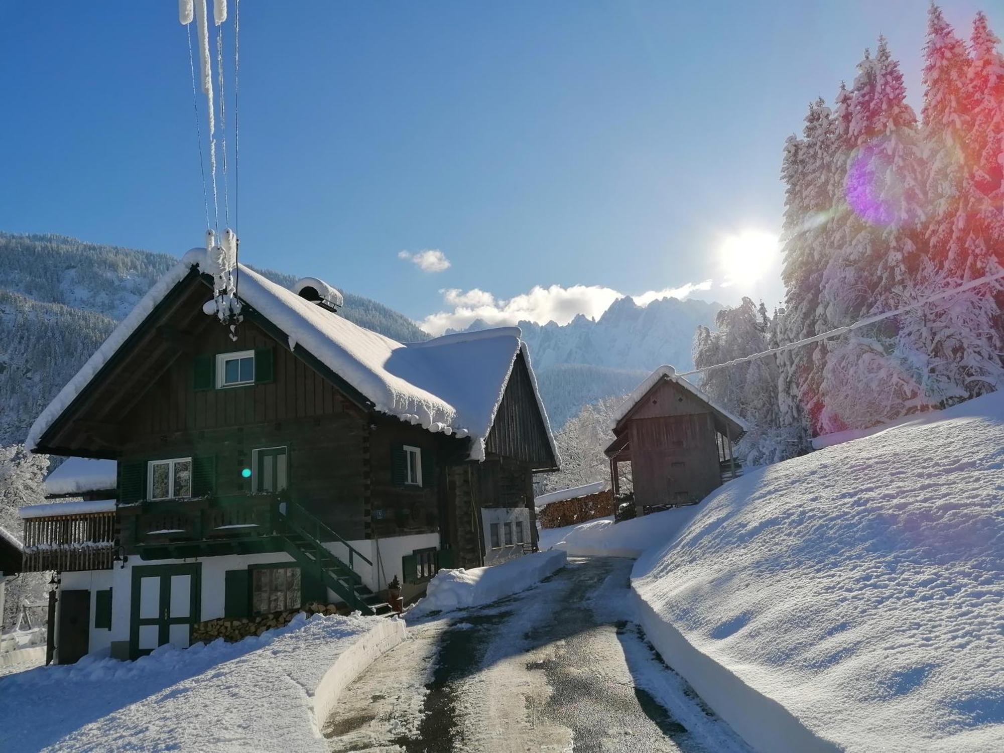 Ferienhaus Asterbach Gosau Bagian luar foto