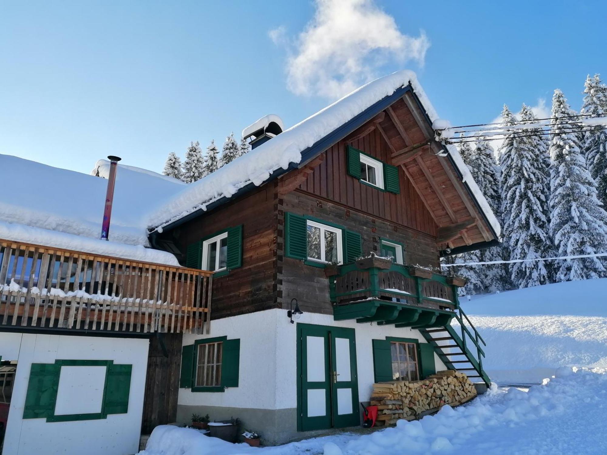 Ferienhaus Asterbach Gosau Bagian luar foto